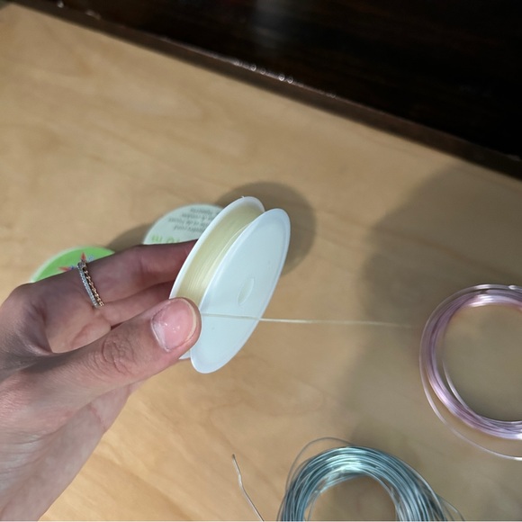 jewelry wires and strings 
most are gently/barely used
for jewelry and such - Picture 6 of 9